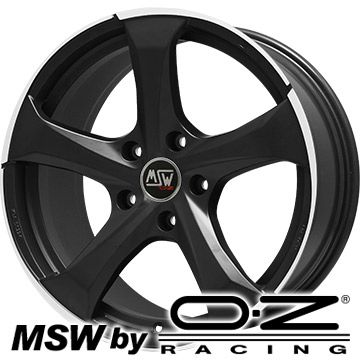 【取付対象】F:235/55R19 R:255/50R19 スタッドレスタイヤ ホイール4本セット 輸入車用 ベンツGLC（C253） PIRELLI ウィンター アイスゼロアシンメトリコ MSW by OZ Racing MSW 47 19インチ(送料無料)