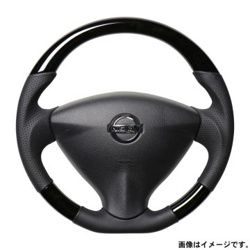 送料無料（一部離島除く） REAL レアル ステアリング ハンドル オリジナルシリーズ NSA-BKW-BK