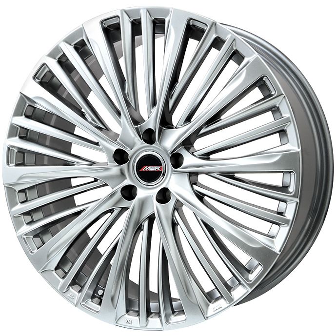 【取付対象】235/55R20 スタッドレスタイヤ ホイール4本セット レクサスRX 2022/11- MICHELIN エックスアイス スノー SUV PREMIX MER-X(ハイパーシルバー) 20インチ(送料無料)