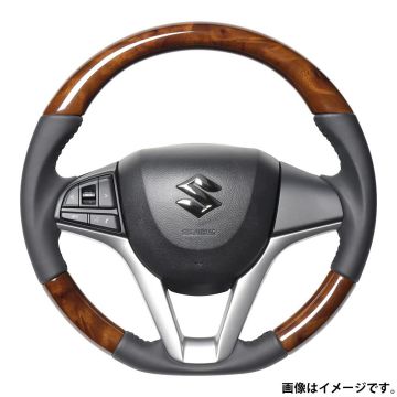 送料無料（一部離島除く） REAL レアル ステアリング ハンドル オリジナルシリーズ SZC-42BRW-BK