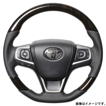 送料無料（一部離島除く）REAL レアル ステアリング ハンドル プレミアムシリーズ U60-BKW-BK｜アークタイヤ 店