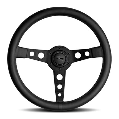 【正規輸入品】送料無料（一部離島除く） MOMO モモ ステアリング ハンドル PROTOTIPO BLACK EDITION プロトタイプ ブラック エディション 35Φ P-5｜アークタイヤ 店