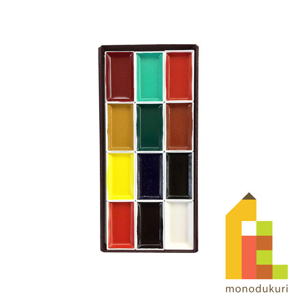 楽天市場】吉祥 顔彩セット 24色 上製 4-5 : Art and Craft Lab