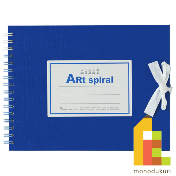 楽天市場】マルマン スケッチブック アートスパイラル F0 (142×185mm 