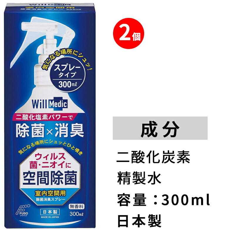 【楽天市場】除菌スプレー 空間除菌 消臭 シュッとひと噴き 二酸化