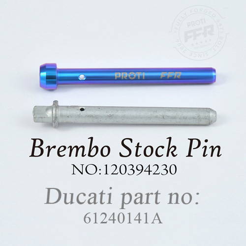 PROTI 64チタン MV Dragster 800 キャリパーバンジョーピン 4PCS