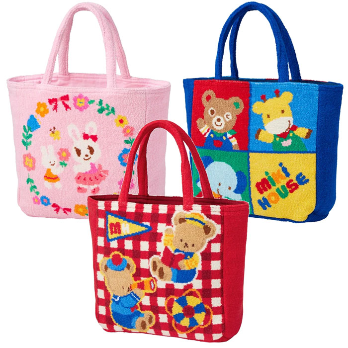 MIKIHOUSE ベースボール刺繍 トートバッグ定価27500円 ゴールド