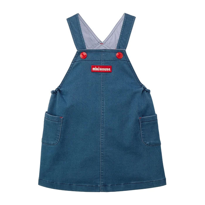 MIKIHOUSE ミキハウスWEB LIMITEDアイテムストレッチデニムニット