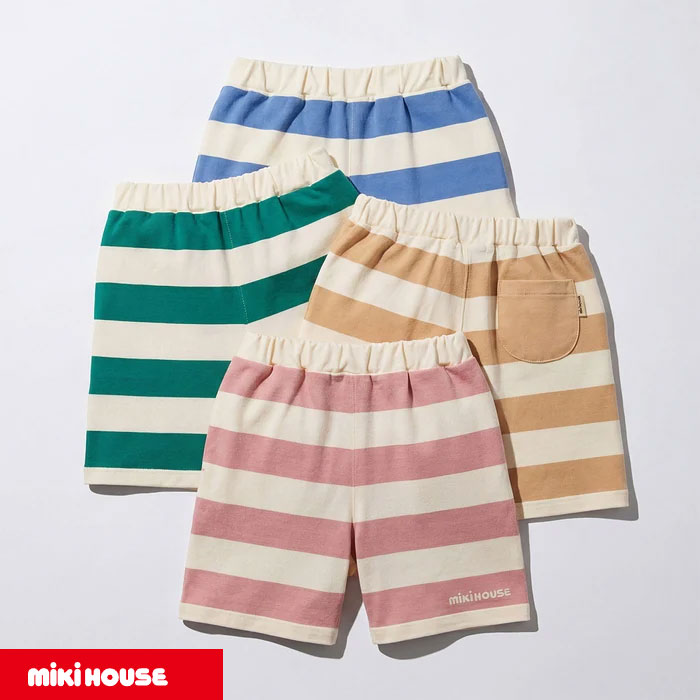 MIKIHOUSE ミキハウスWEB LIMITED品目間借り人５分丈ズボン下 WEB制限事項（10-3131-797）【NEW202605】