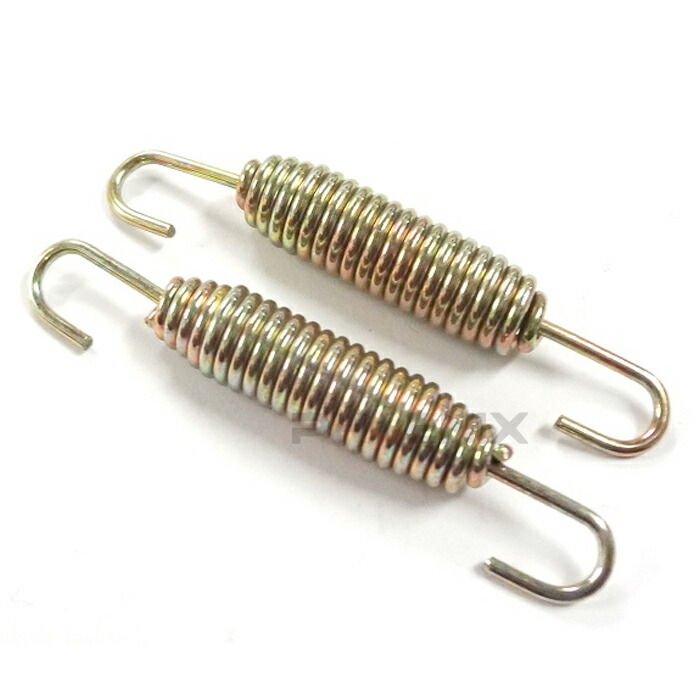 AsI 竹槍とサイレンサーフック➕バネ2本 楽天市場】マフラースプリング スプリング バネ スライドフック式 1本