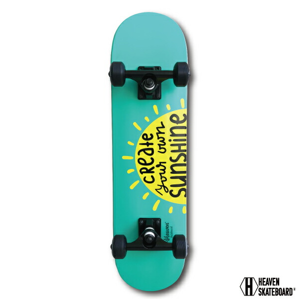 スケートボード コンプリートvitamin 28 5 7 375 Heaven Junior Skate Completesunshine サンシャインジュニア用スケボー 子供用 Jasa加盟 初心者からスーパーキッズまで 訳あり Kanal9tv Com