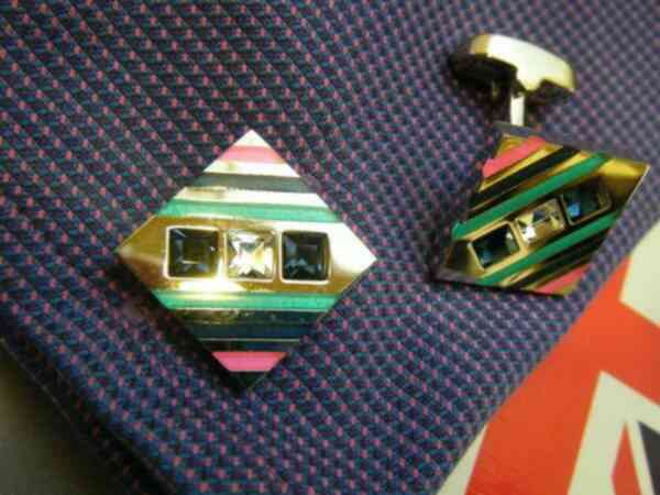 【楽ギフ_包装】 カフス カフリンクス Cufflinks メンズ 紳士 英国製 LondonBadge&Button ロンドンバッジ＆ボタン社 178B L220
