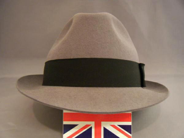 公式店舗 Kentishman 中折れ帽lightgrey Woo 英国製イード レーヴェンスクロフト社 ハットブラシ 対応 Of 中折れ帽 Hattree Hat 紳士用父の日hat フェドーラ ファー サイズ選択 02p03dec16 Brace ウール