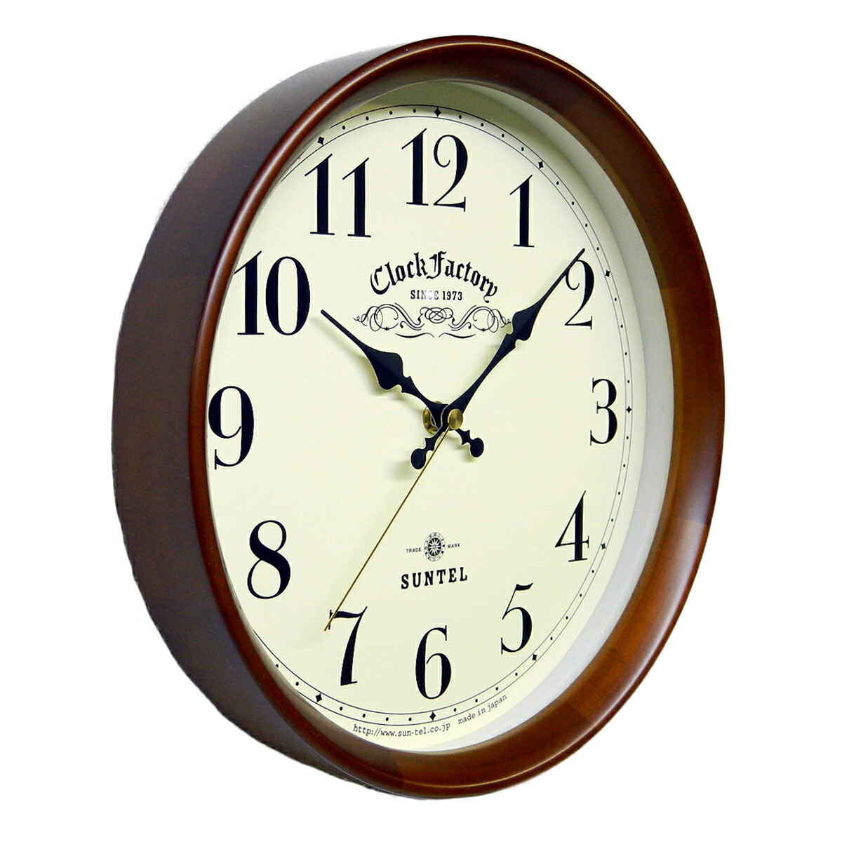 Brass Wall Clock Home Ideas Cloxland Of A Handmade Wall Clock さんてる Wooden Nostalgic Radio
