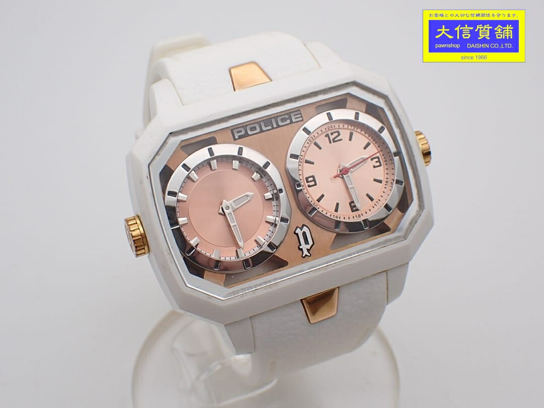 楽天市場】ポリス POLICE キングスアベニュー 13789MSB-03M QZ メンズ