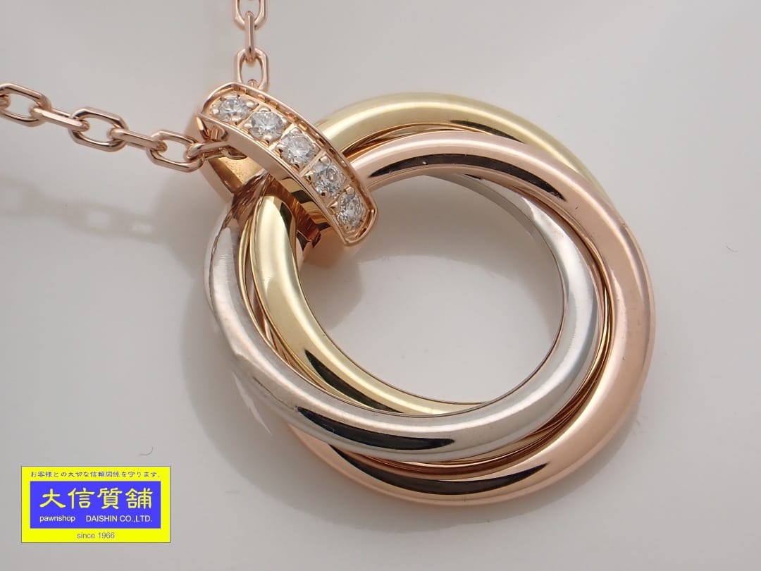 楽天市場】【☆Cartier☆】カルティエ 『トリニティ/スリーカラー