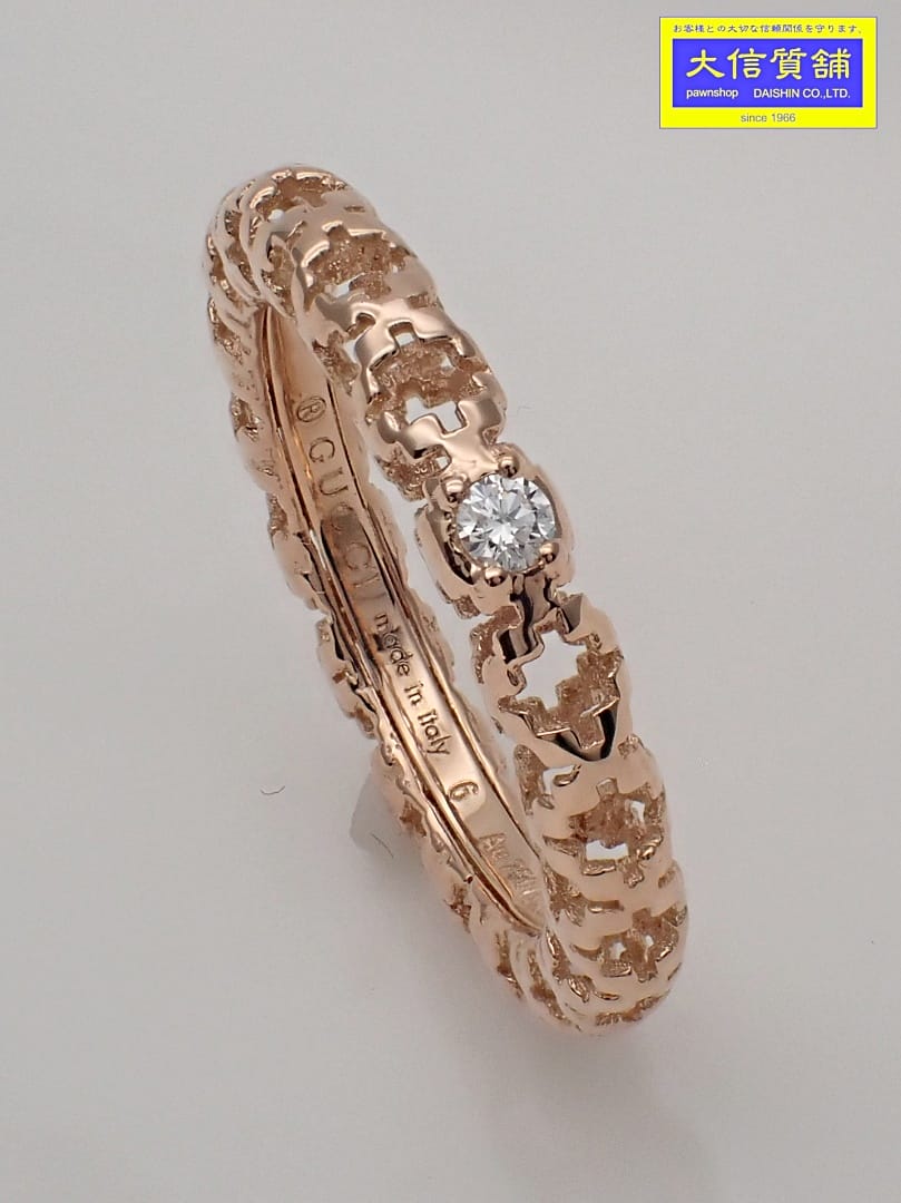 楽天市場】【ジュエリー】【新品仕上げ済】GUCCI グッチ ディアマン