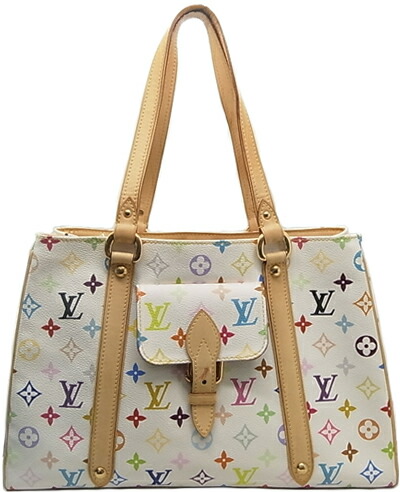 △ : ルイヴィトン マルチカラー オーレリアMM ショルダーバッグ M40094 ブロン Louis Vuitton ヴィトン バック 【中古】