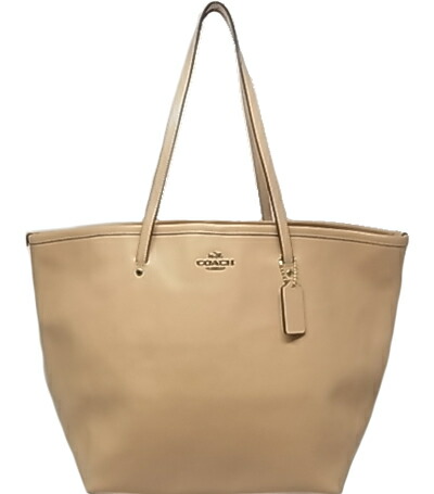 :コーチ トートバック ベージュ COACH 20464【中古】