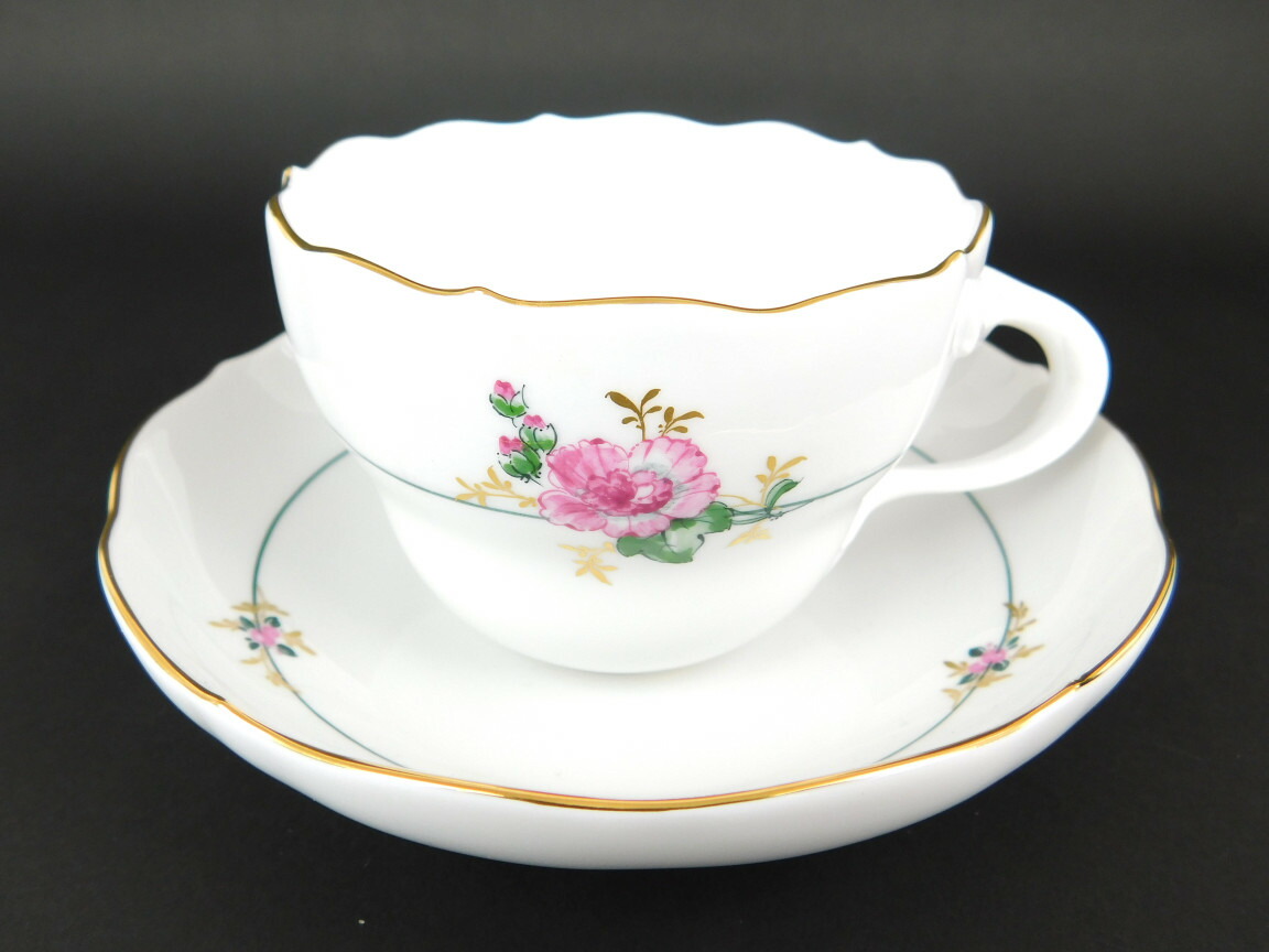 正規品 Meissen マイセン 1客 一つ花 陶磁器 ベーシックフラワー