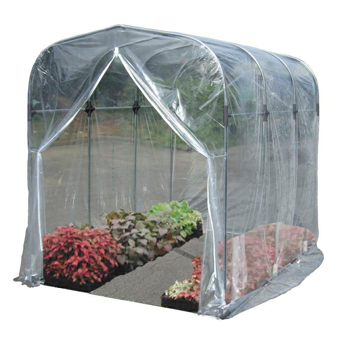 ビニールハウス間口1 56m奥行2 2 高さ1 85 約1 0坪埋め込み式ファスナー扉 換気窓付き 温室園芸h 1522 法人様宛 配達店止めは送料無料 Natboardmcqs Com