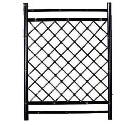 人工黒竹枝折戸     H1000✖️W900 楽天市場】枝折戸(黒竹) W(幅)900mm×H(高さ)1000mm 取付金具付