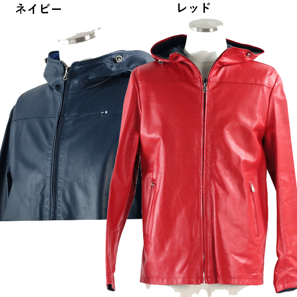 レザージャケット 春 夏 アンジェロ Carlo Ascari 91-4002-74 BZ 一点物 カジュアル ブルゾンメンズ 40代 50代 60代 ジャンパー 新品 正規品
