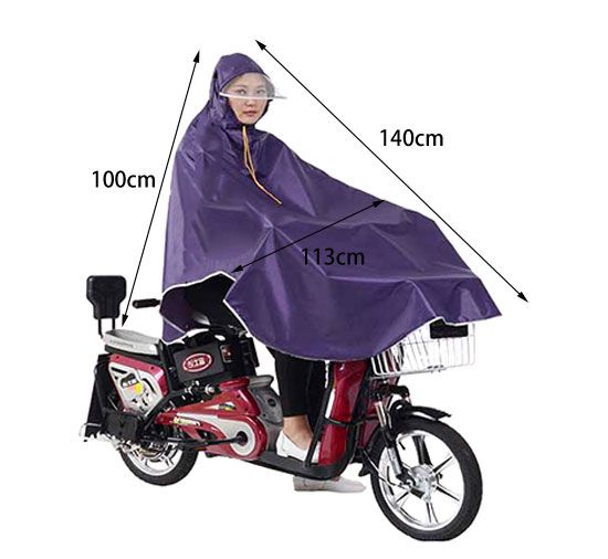 楽天市場 自転車用レインコート レインポンチョ カッパ 合羽 レインウェア バイク 原付 レディース メンズ 男女兼用 ママ ママチャリ 前かご 前カゴ 通勤 通学 学生 大きいサイズ ロング 顔が濡れない Flopsy Mart