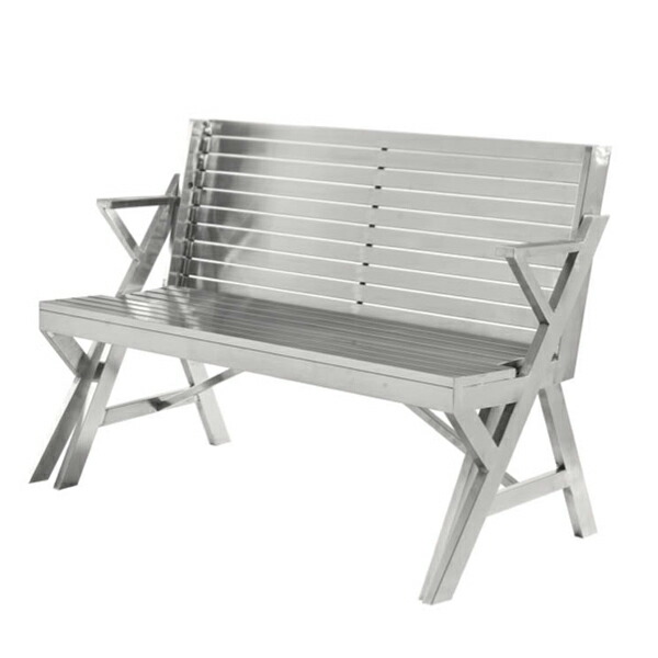 ダルトンベンチ ダルトン DULTON】 STAINLESS TABLE & BENCH DOUBLE