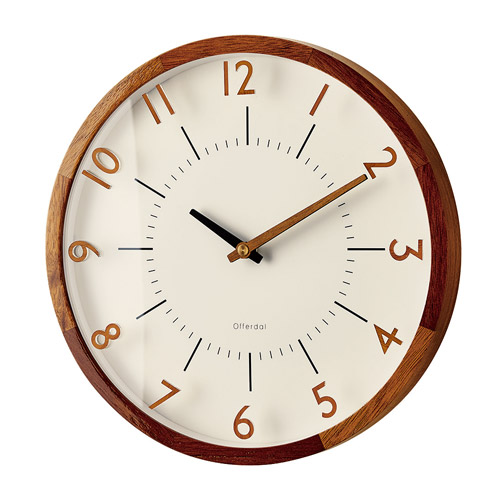 OLAND WALL CLOCK BROWN　（オラント ウォール クロック ブラウン） CL-3350BN 【送料無料】 【IF】 【ポイント10倍】