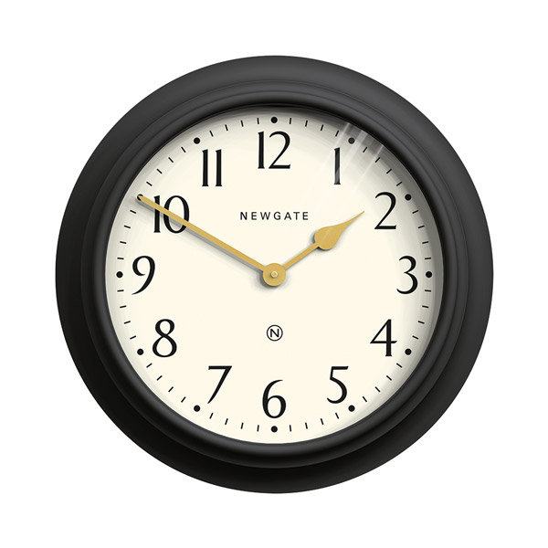 NEWGATE Brixton Wall Clock Chrome 掛け時計 NEWGATE WALL CLOCK BRIXTON WEST ELM RETRO STYLE CHROME CLOCK
