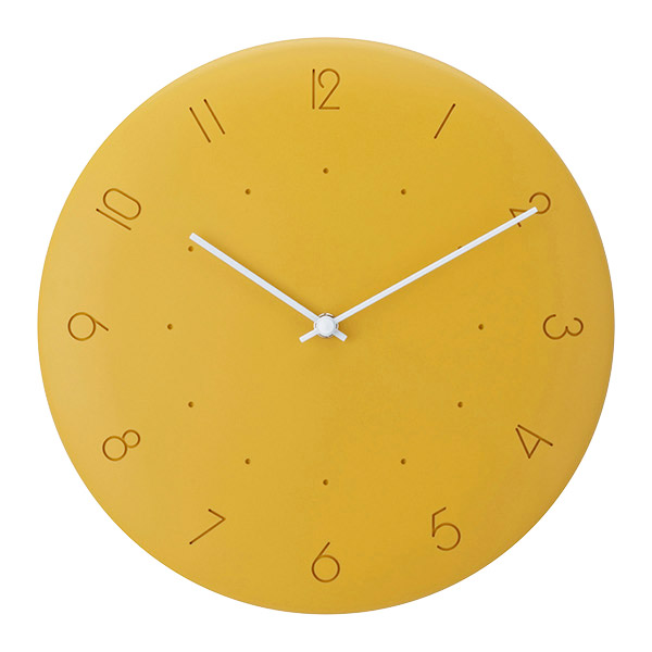 【楽天市場】KALMAR WALL CLOCK YELLOW （カルマル ウォール クロック イエロー） CL4340YE 【送料無料