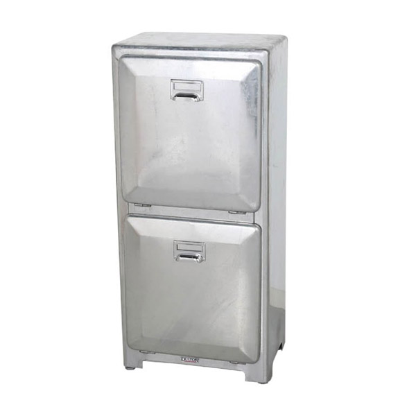 【ダルトン DULTON】 TRASH CAN DOUBLE DECKER GALVANIZED （トラッシュカン 2階建てバス ガルバナイズド） 100-133gv 【貨物輸送無料】 【P10B-DT】