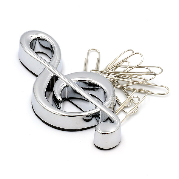 【楽天市場】TREBLE CLEF PAPER WEIGHT & CLIP HOLDER （トレブルクレフ ペイパーウェイト アンド クリップ