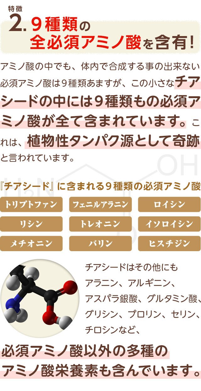 ホワイトチアシード(CHIASEEDS)200g