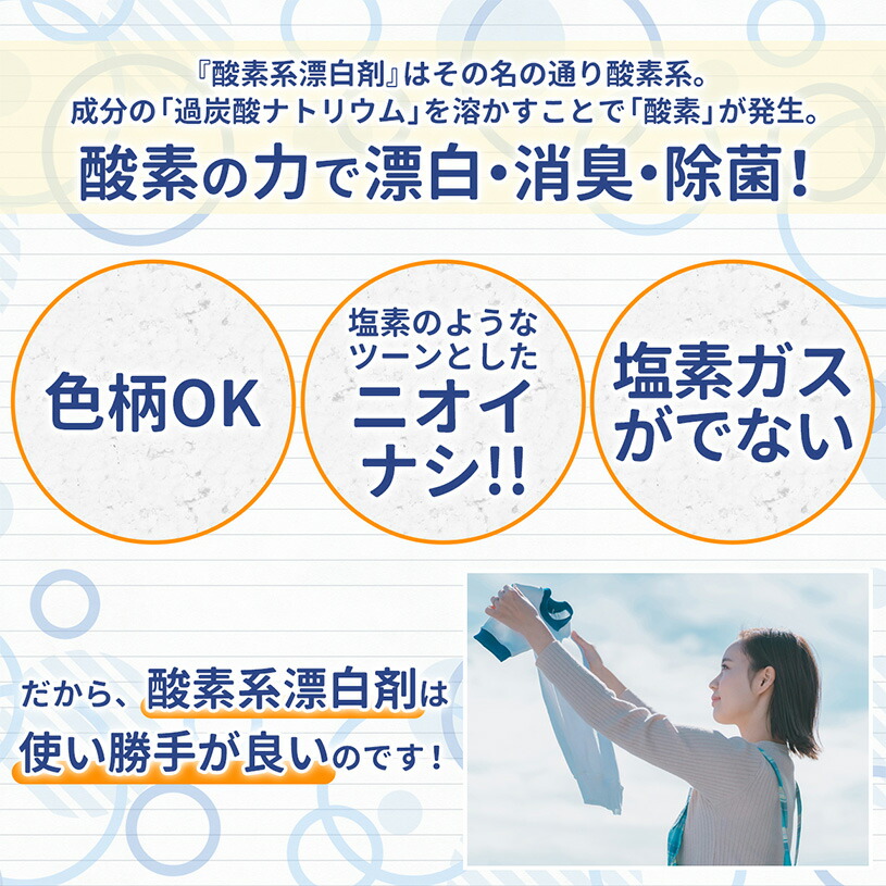 酸素系漂白剤 4.5kg×3袋 【送料無料】 Oxygen bleach (過炭酸ナトリウム 100%) 洗濯槽クリーナー 洗濯 掃除に NICHIGA(ニチガ) TK3