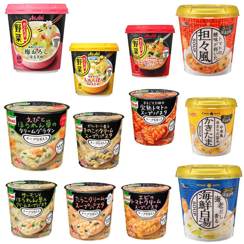 新着 にぎわい広場スープはるさめ パスタセット 12種味 24個 クノールスープDELI おどろき野菜はるさめ スープ春雨 ヘルシー志向のあなたに  関東圏送料無料 最大55％オフ！