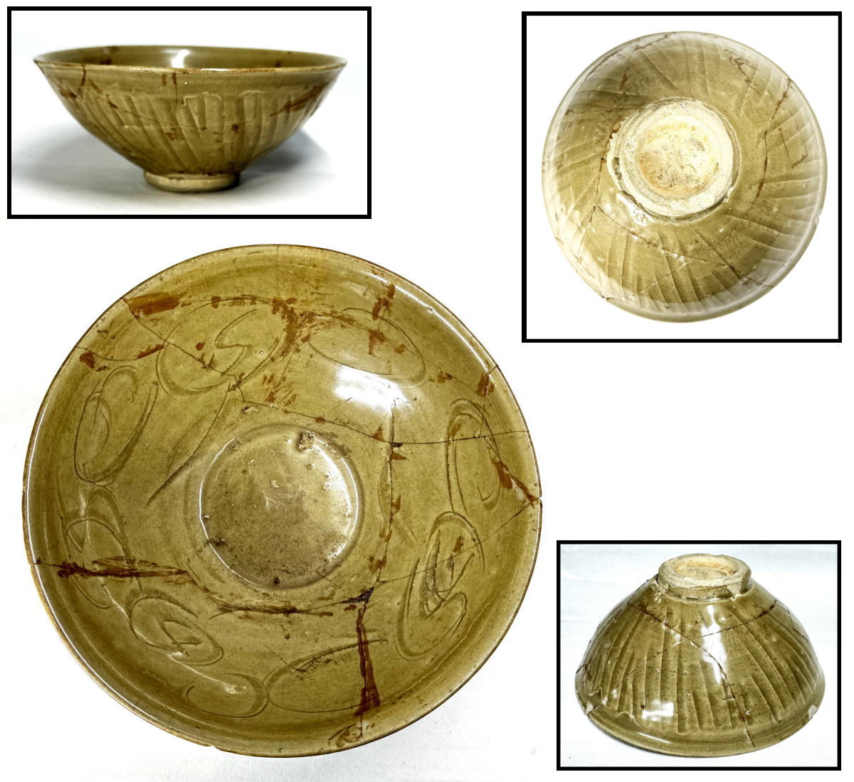 楽天市場】【送料無料】宋時代 天目茶碗 唐物伝世品焼物 ウブ品