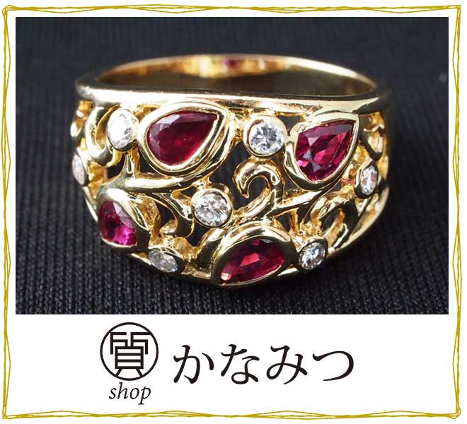 サファイアダイヤモンドリング中古レディースPT90011号S2.00ct/D0.10ct5.27gプラチナ指輪青ブルーダイアサファイヤ送料無料激安質屋