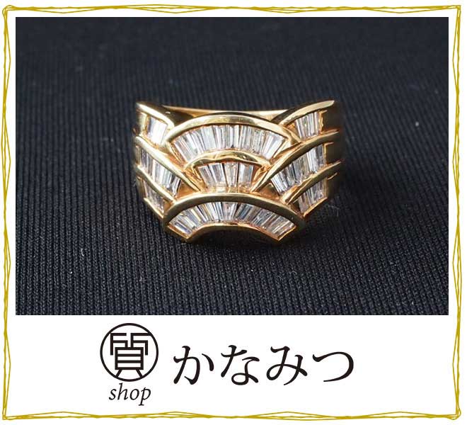 サファイアダイヤモンドリング中古レディースPT90011号S2.00ct/D0.10ct5.27gプラチナ指輪青ブルーダイアサファイヤ送料無料激安質屋