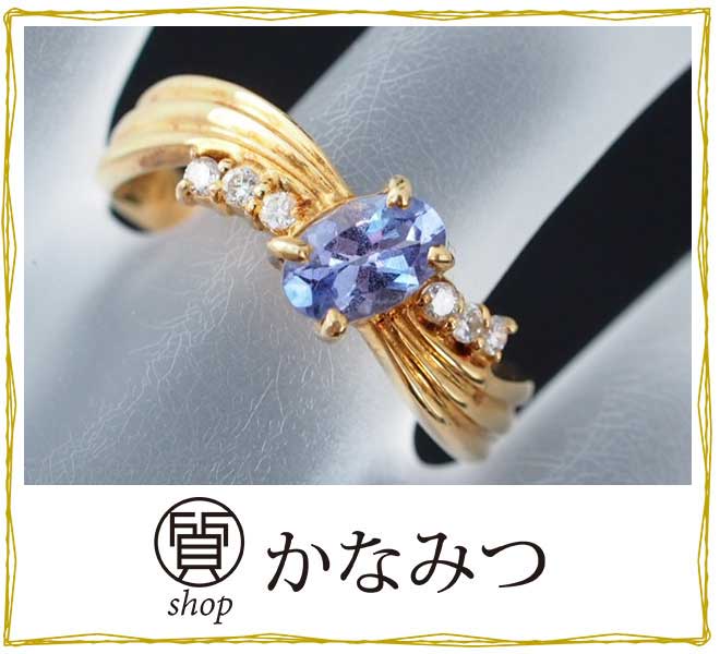 サファイアダイヤモンドリング中古レディースPT90011号S2.00ct/D0.10ct5.27gプラチナ指輪青ブルーダイアサファイヤ送料無料激安質屋