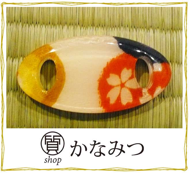 帯留め十字架クロス和装小物金色ゴールド