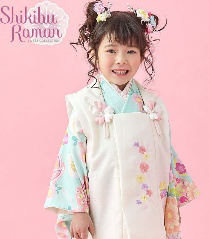 楽天市場】七五三 753 着物 3歳 女の子 被布セット RK リョウコキクチ