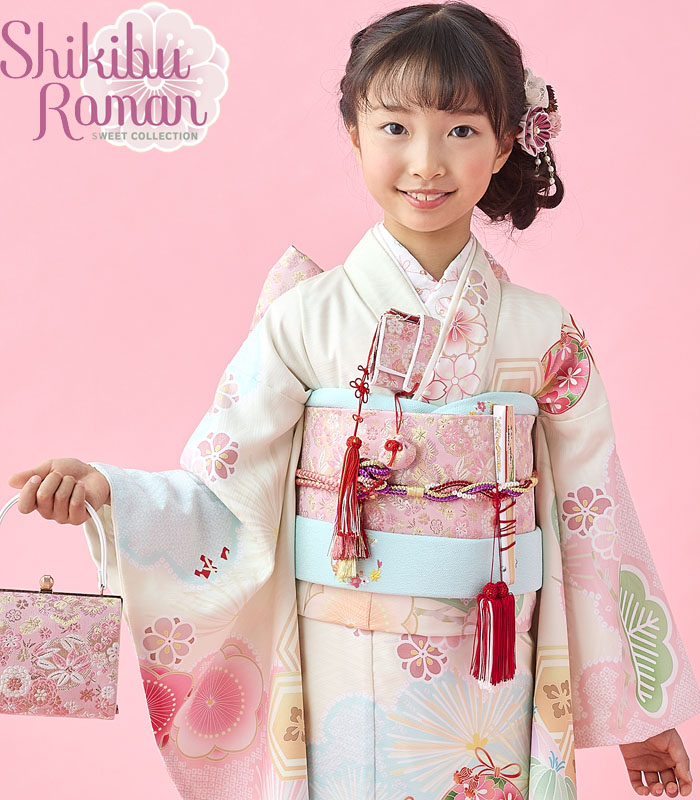 楽天市場】七五三 着物 7歳 女の子 着物フルセット 花わらべ