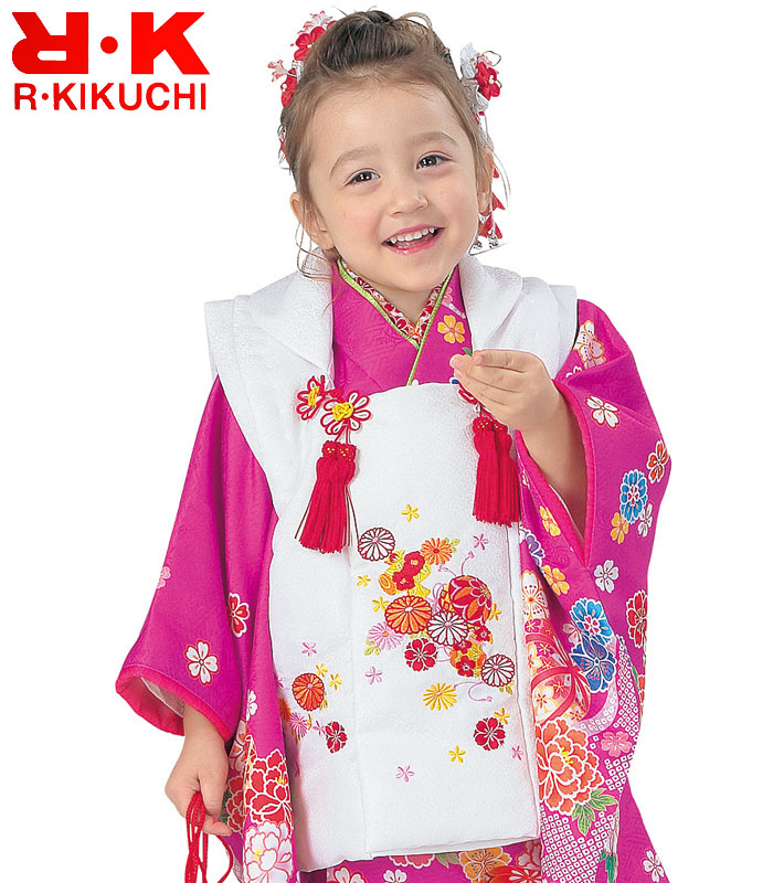 楽天市場】七五三 753 着物 3歳 女の子 被布セット RK リョウコ