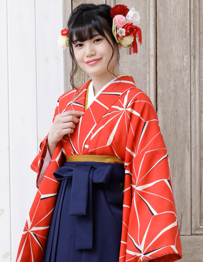 卒式 袴 袴仕掛ける 成人女性 二尺袖御召しもの メッセまっ盛り ブランド名 袴6点仕掛ける 4 角帽 短大生 小学生 売りわたす 買いもとめる