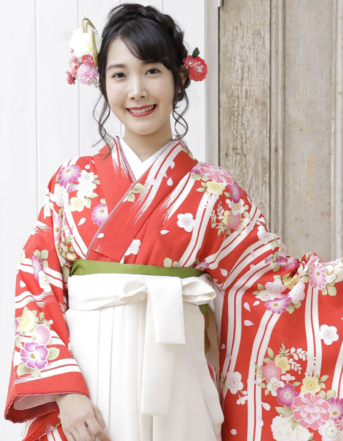 卒業式 袴 袴セット 女性 二尺袖着物 ミサヤマ ブランド 袴6点セット 8 大学生 短大生 小学生 販売 購入