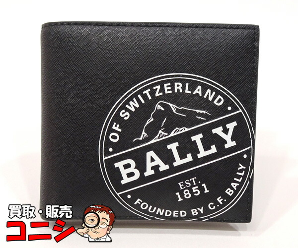 BALLY レザー カードケース、スマートウォレット 未使用 BALLY バリー スマートウォレット カードケース 名刺入れ