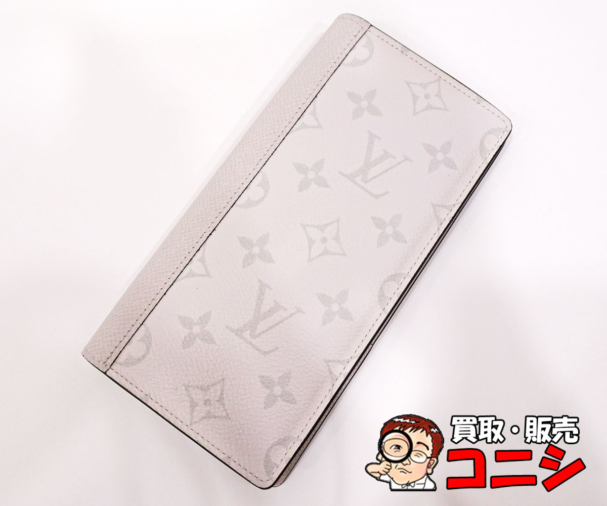 【質コニシ】【Louis Vuitton/ルイ・ヴィトン】ポルトフォイユ・ブラザ 長紙入れ M30298 タイガラマ 白いこと系 メンズ【貨物輸送込み】l0611m