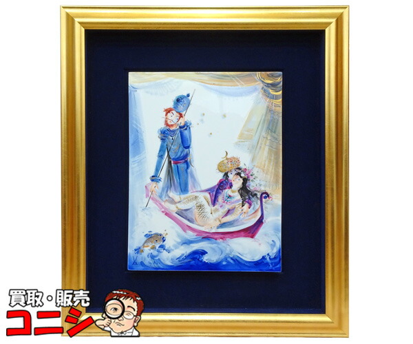 【希少一級品】Meissenマイセンの陶板画 絵画　高島屋で購入 Meissen(マイセン) 陶板画 | 骨董品買取・和楽器買取 五宝堂